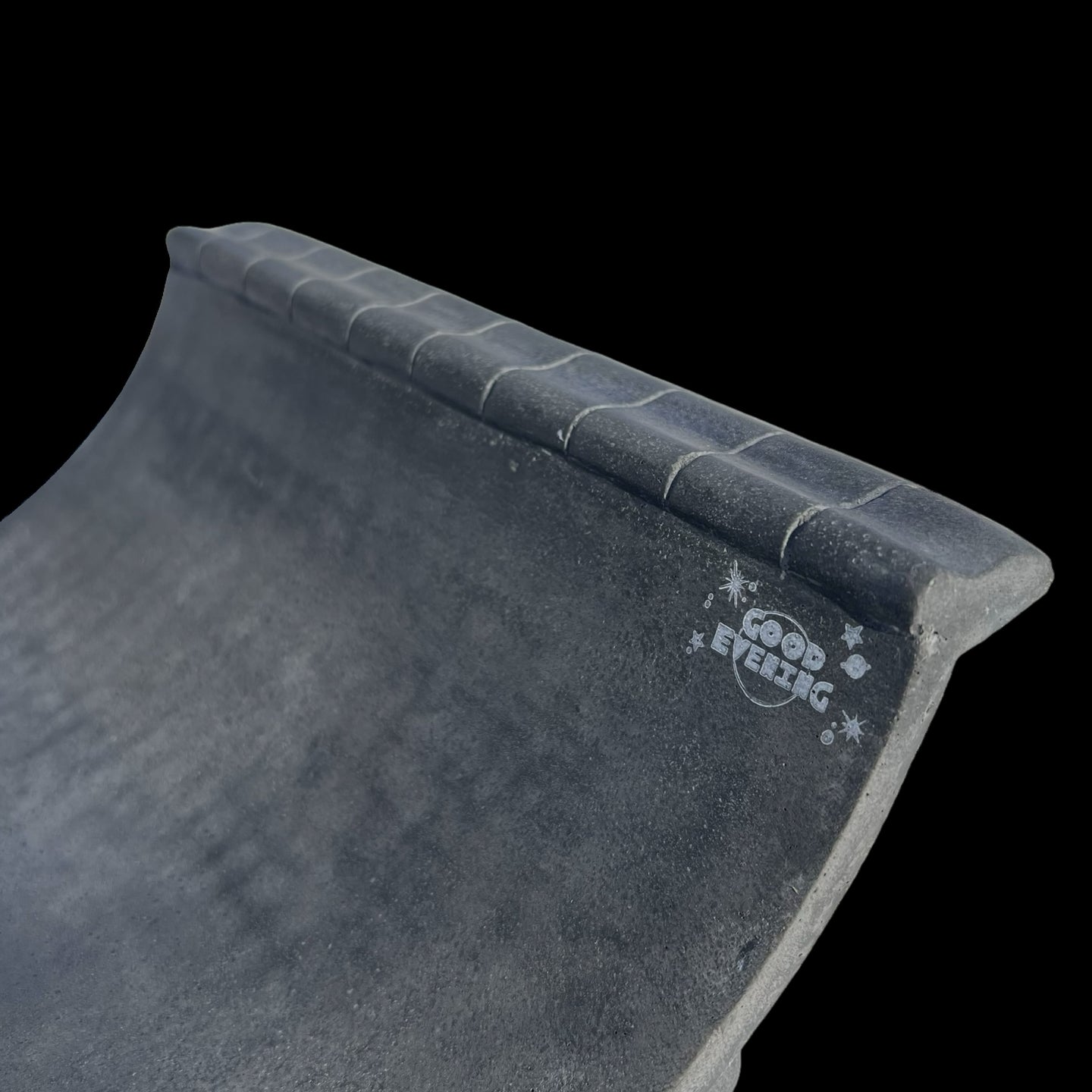 Mini Ramp V3 w/ Pool Coping – GOODEVENINGCONCRETE