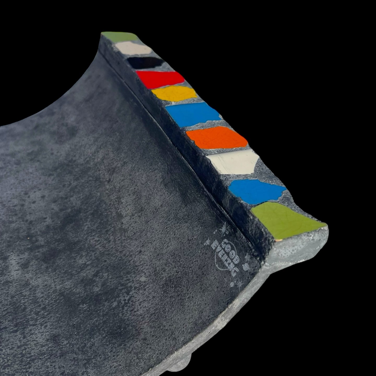 Colored Ramp Tile Mini Ramp V3 Ceramic Tile Coping – GOODEVENINGCONCRETE