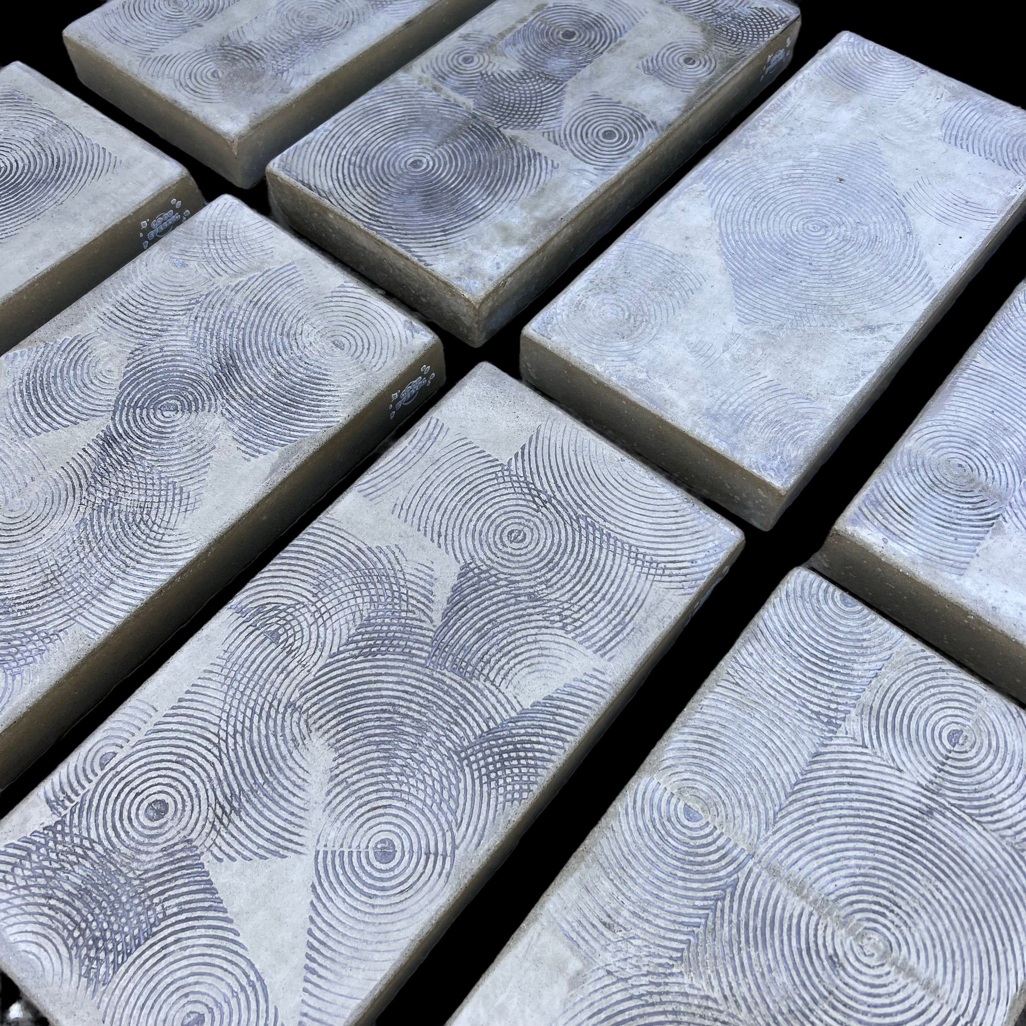 Embossed Manual Pad Good Evening Concrete